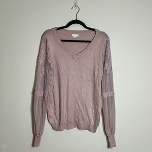 VENUS Blush Knit Top